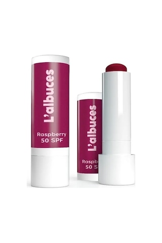 L'albuces Raspberry Lip Balm Dudak Nemlendirici SPF50