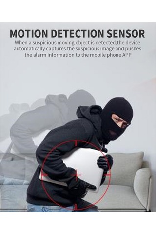 Skycity 1080p Wifi Akıllı Kamera, 2.4g Uzaktan Erişim, Hareket Algılama, Dairesel Kayıt, Çift Yönlü Ses, Geniş Açı Lens