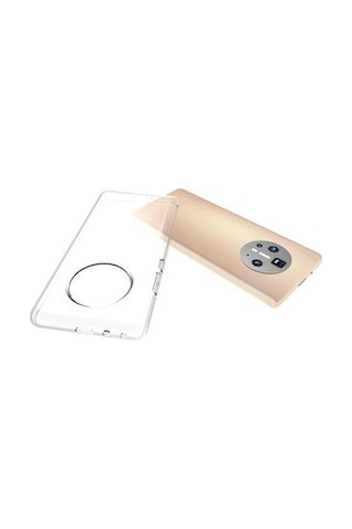 Huawei Mate 40 Pro İle Uyumlu Kılıf Şeffaf Esnek Silikon Telefon Kılıfı Kapak