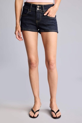 Defacto Kısa Kesim Jean İndigio Şort H0749ax26hsnm82 Mavi-nm82