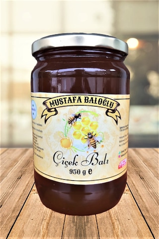 Çiçek Balı (Ihlamur, Kekik, Kestane Yoğun)(Organik) 950 gr