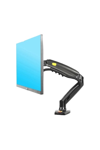 F80 17-30 İnç Masaüstü Led Lcd Monitör Stand Kol Gaz Yayını Tam Hareket 2-9kg Kollar Usb3 Kablosu İsteğe Bağlı Sürüm 1 F80