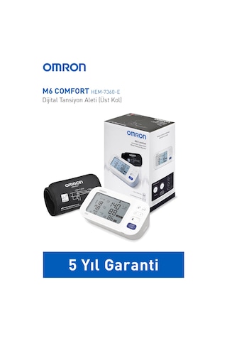 Omron M6 Comfort AFib HEM-7380-E Koldan Ölçer Tansiyon Aleti