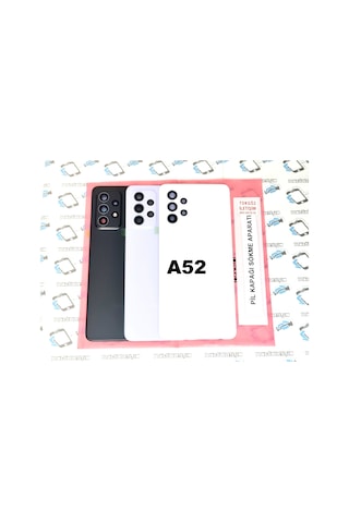 Samsung Galaxy Uyumlu A52 A525 Arka Pil Batarya Kapağı (Lensli
