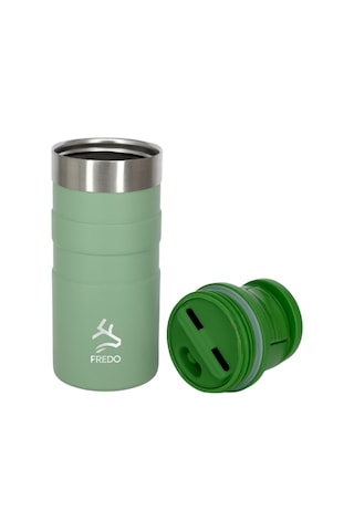 Comfort Therm Paslanmaz Çelik Mint Yeşil Termos Bardak, Mug 350ml Mint Yeşil