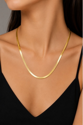 Gümüş Kaplama İtalyan Ezme Zincir Kolye , Gold Kaplama Unisex Tasarım Kolye , Çift Hediyesi Henüz Yorum Yazılmamış.