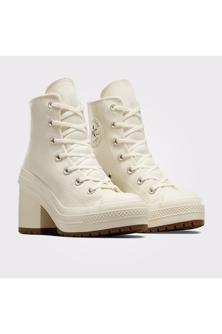 Converse Chuck 70 De Luxe Heel Unisex Krem Sneaker