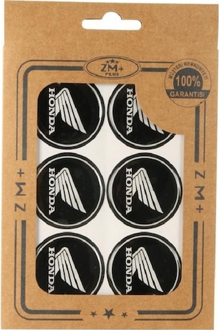 HONDA Koruma Takozu Damla Etiket Sticker Ø39 mm SİYAH HONDA Koruma Takozu Damla Etiket Sticker Ø39 mm SİYAH