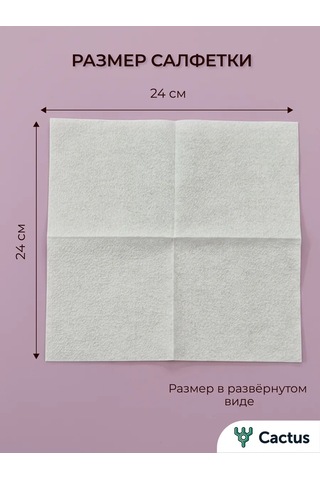 Cactus Ev İçin Servise Uygun, Peçetelikli Beyaz Kağıt Peçeteler 451337775 Beyaz