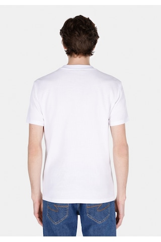 Colin's Colins Regular Fit Yuvarlak Yaka Jakarlı Erkek Beyaz Kısa Kol Tişört Cl1072067 Cl1072067 Q1.v1 Wht Beyaz