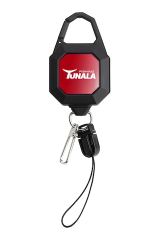 Qingmipy Tunala Fa-031a Dış Mekan Kayıp Engelleme Cihazı: Bölümlü Kilitleme, Ters Sönme Engeli, Kemer/çanta Sabitleme - Kırmızı Siyah Nilon-kevlar + Paslanmaz Çelik Yay