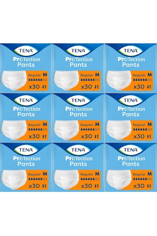 Tena Protection Pants Regular Emici Külot Bezi M 270 Adet