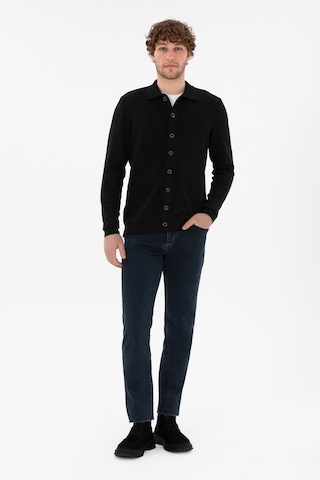 U.s. Polo Assn. Erkek Siyah Hırka Triko 50298272-vr046 Siyah