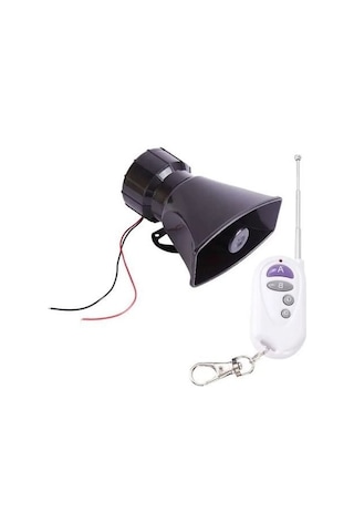 Polis Sireni Uzaktan Kumandalı 4 Farklı Ses 12 Volt Tüm Modellere