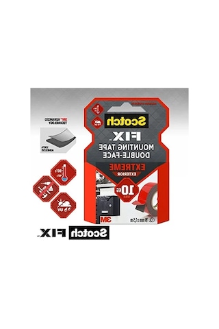 Extra Güçlü Montaj Bandı, Çok Amaçlı Kullanıma Uygun 0,13mm X 48mm X 25mt