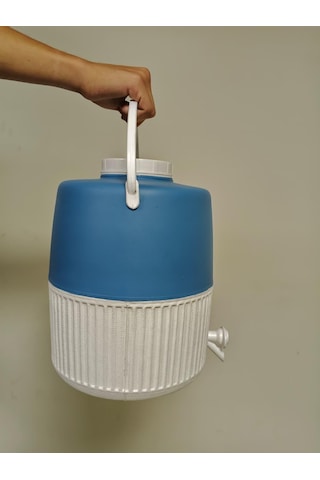 10 Lt Piknik Termos 1002 Super Picnic Cooler Jug Mavi