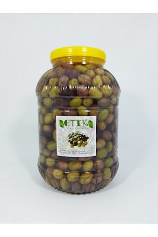 Etik Yerli Ürünler Manzalina Cinsi Dilme Tatlanmış Zeytin 5 KG