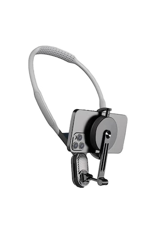 360 Derece Ayarlanabilir Boyun Askılı Manyetik Telefon Tutucu Renkli