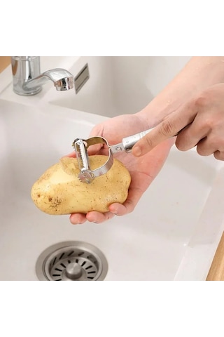 Çok Amaçlı Jülyen Soyucu Meyve Sebze Soyacak Salatalık Kabak Havu