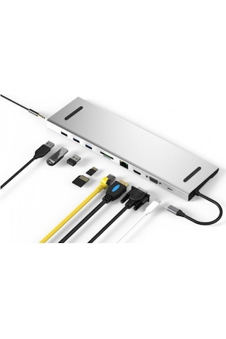 Codegen Cdg-Cnv80 10 Port Notebook Port Çoklayıcı Apple Uyumlu Macbook