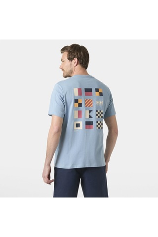 Helly Hansen Shorelıne T-shırt 3.0 Hha.54601windyblue Mavi