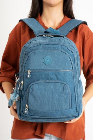 Ultra Hafif Orta Boy Sırt Çantası Unisex Mavi Model: 571-3c - Mavi
