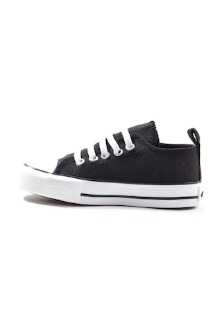 Cool Luis Siyah Kısa Unisex Çocuk Lastikli Spor Ayakkabı 001