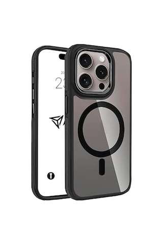 İphone Magsafe İle Uyumlu Askeri Sınıfta Koruma Sararma Önleyici Çizilmeye Dirençli Sırt Manyetik Telefon Kılıf Genel