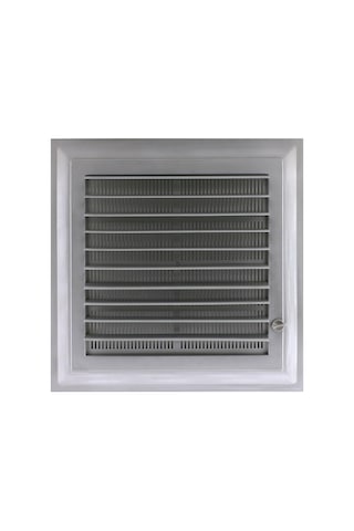 Lexroo Menfez Banyo Wc Tuvalet Havalandırma Plastik Panjur Gri 45x65 Cm