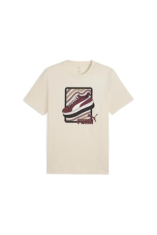 Puma Graphic Tee 688033-87 T-shirt Bej