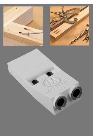 Gizli Cep Deliği Oluşturma Aparatı 3/8" Pocket Hole Jig