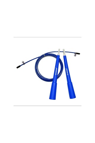 Premium Fitness Jr-610 Mavi Crosfit Atlama İpi Plastik Tutacak