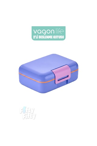 Vagonlife 2 Li Beslenme Kutusu Seçtiğiniz Renkte 2 Adet Gönderilir Açıkyeşil
