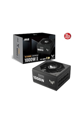 ASUS TUF Gaming 1000G 80+ GOLD 1000W ATX 3.1 Tam Modüler Güç Kaynağı