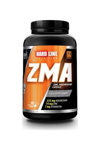 Hardline ZMA Magnezyum Çinko Vitamin B6 180 Kapsül