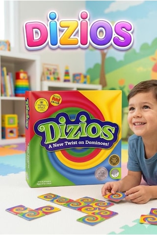Dizios Eğitici Akıl Ve Zeka Kutu Oyunu - Renkli Girdaplar, Büyük Eğlence