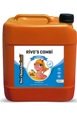 Riverm'Den 5L Rivo Combi (Organomineral Gübre)