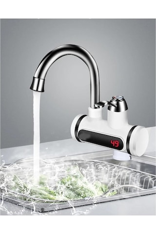 Tongxida Dailytech 3000w Elektrikli Anlık Su Isıtıcı Musluk Sıcaklık Gösterge -