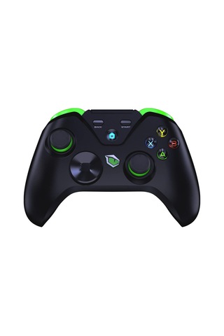 Pusat Clutch Titreşim Geri Bildirimli Çift Mod Kablosuz Bluetooth Ve 2.4 Ghz Gamepad - Siyah