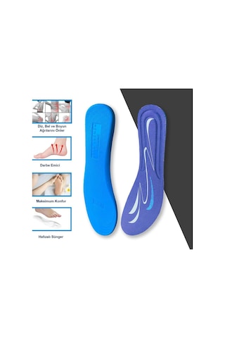 Blue Gel BG191 Yumuşak Memory Foam Ayakkabı Spor Günlük İç Tabanlık