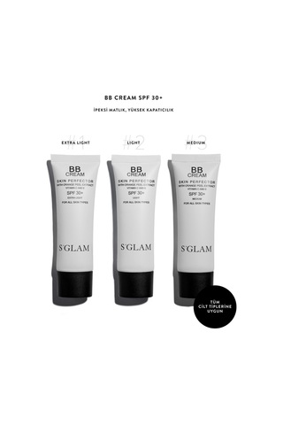 S'glam Bb Krem Spf 30 Extralıght 50ml