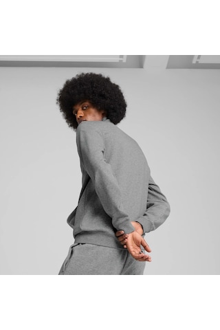 Puma Erkek Ess No. 1 Logo Track Jacket Eşofman Üst 68258403 Gri