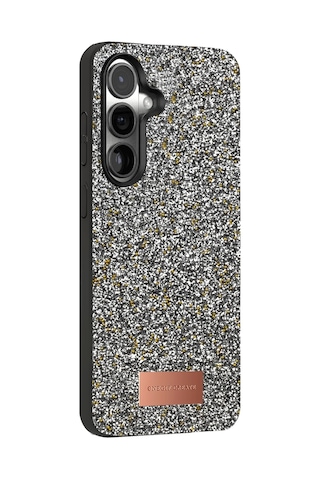 Onegif - 437 - Samsung Galaxy Uyumlu S25 Bright Simli Kapak - Glblseme - - Gold