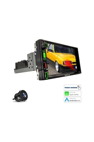 Sunplus Hitech Sp-8920a-cp Tofaş Android Double Teyp 7 Inç 4x55 Watt 2 32gb Carplay