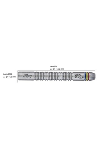 Unicorn Contender - Ted Evetts Phase 2 % 90 Naturel Tungsten Çelik Uçlu Dart Oku