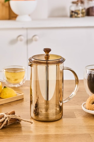 Karaca Alina French Press 600 Ml Amber Sarı