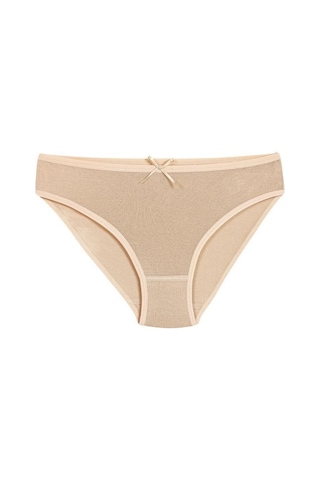 Yıldız Kadın Bambu Bikini Külot Ten 3913 12 Adet Ten Rengi