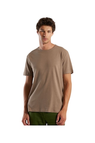 United Colors Of Benetton Erkek T-shırt Ben.39ıvu104ı Kahve