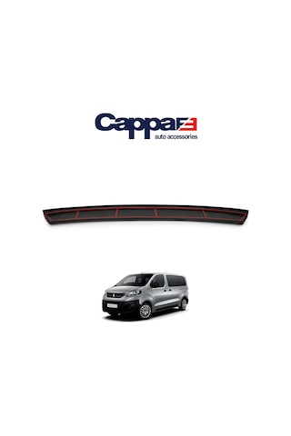 Peugeot Expert 3 Traveller Arka Tampon Eşiği Koruma Akrilik 2017 N11.12191