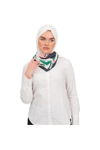 Zaytoon Suriye Bayrak Çerçeveli Suriyenin Şarkıcı Sarut Resmi Baskılı 45 45 Cm S100027 Çok Renkli